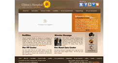 Desktop Screenshot of chitrashospital.com