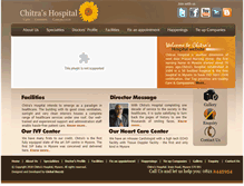 Tablet Screenshot of chitrashospital.com
